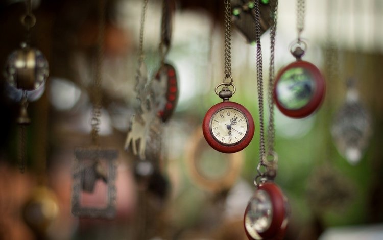 фон, часы, стрелки, цепочка, размытие, сувенир, часики, background, watch, arrows, chain, blur, souvenir