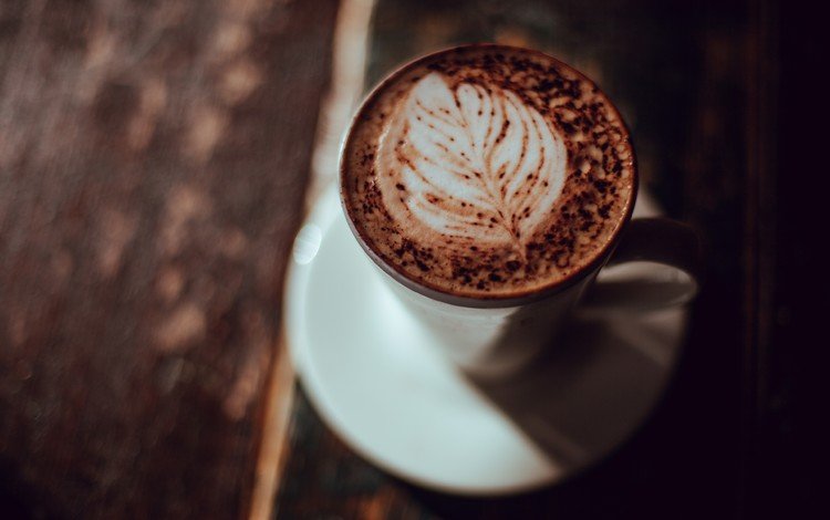 узор, кофе, чашка, капучино, пенка, pattern, coffee, cup, cappuccino, foam