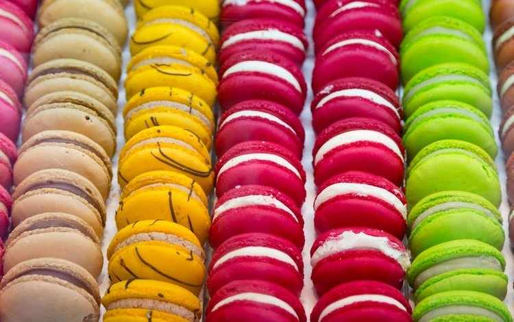 разноцветные, сладкое, печенье, десерт, пирожное, макаруны, colorful, sweet, cookies, dessert, cake, macaroon