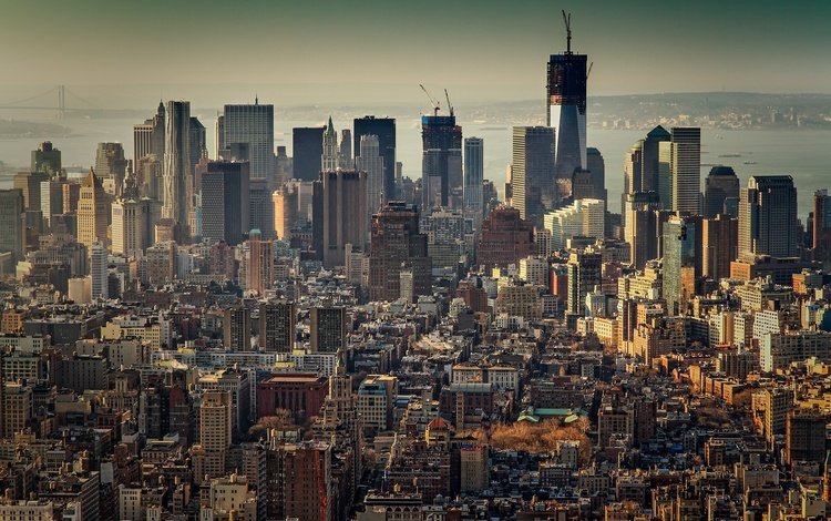 город, небоскребы, дома, сша, нью-йорк, манхэттен, the city, skyscrapers, home, usa, new york, manhattan