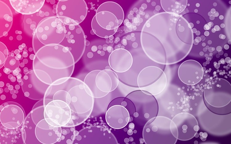 абстракция, фон, цвет, пузыри, фиолетовый, круги, розовый, abstraction, background, color, bubbles, purple, circles, pink