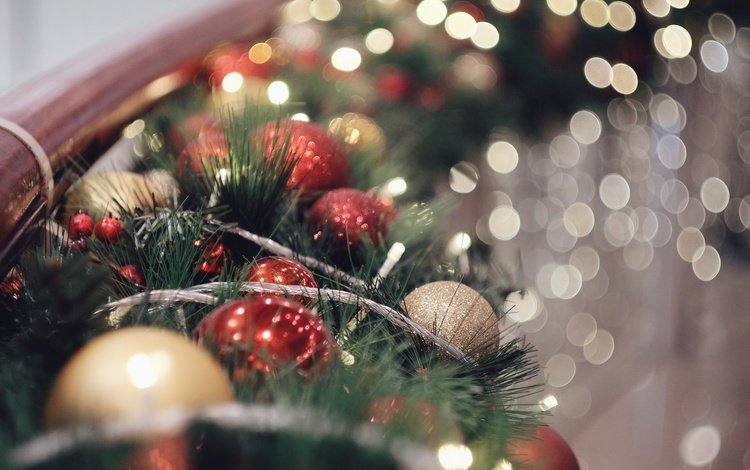 новый год, шары, блики, праздник, елочные игрушки, елочные украшения, new year, balls, glare, holiday, christmas decorations
