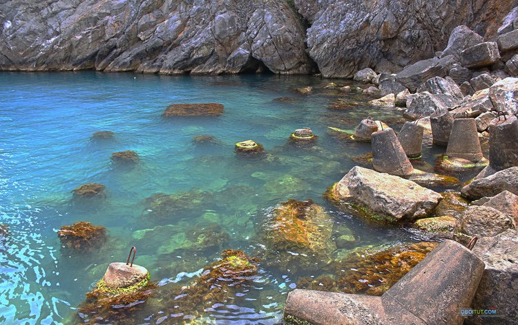 вода, камни, море, скала, побережье, булыжники, water, stones, sea, rock, coast