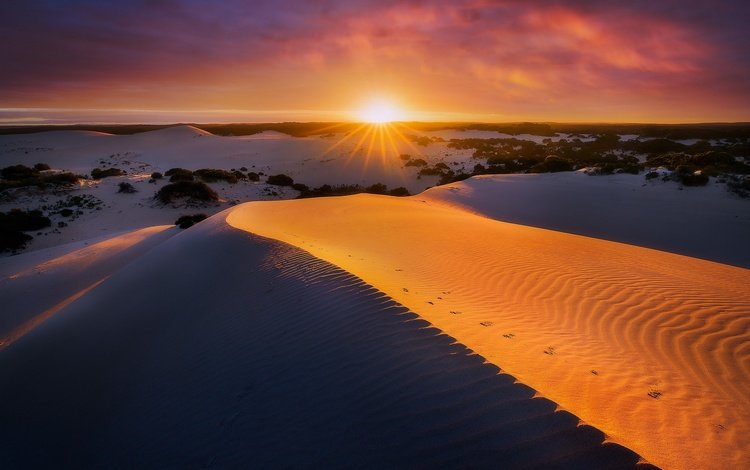 закат, песок, австралия, дюны, южная австралия, остров кенгуру, vivonne bay, little sahara, sunset, sand, australia, dunes, south australia, kangaroo island