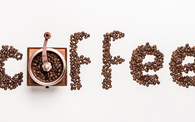 зерна, кофе, кофейные зерна, кофемолка, grain, coffee, coffee beans, coffee grinder