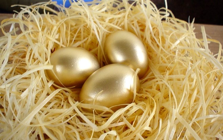 пасха, яйца, праздник, золотые, опилки, композиция, easter, eggs, holiday, gold, sawdust, composition