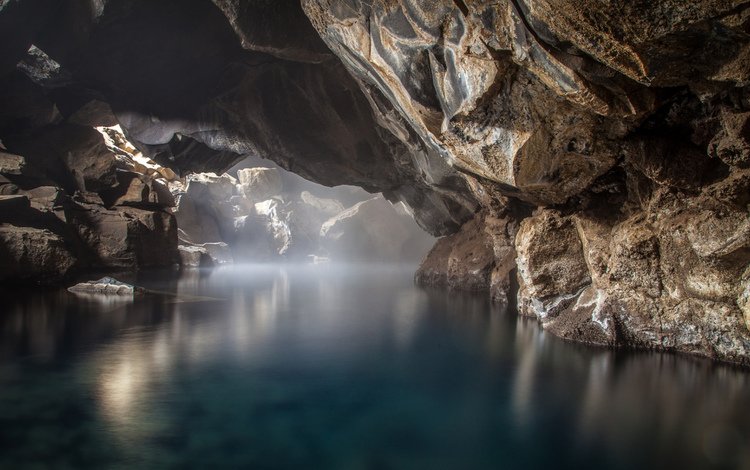 вода, пещера, грот, water, cave, the grotto