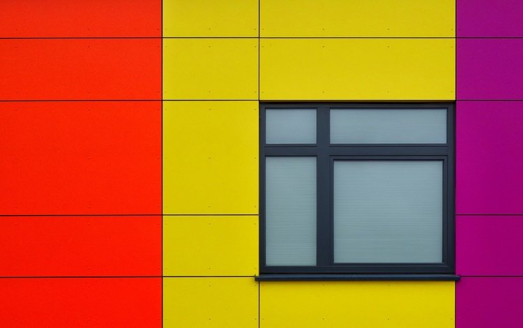 цвета, цвет, дом, окно, панели, color, house, window, panel