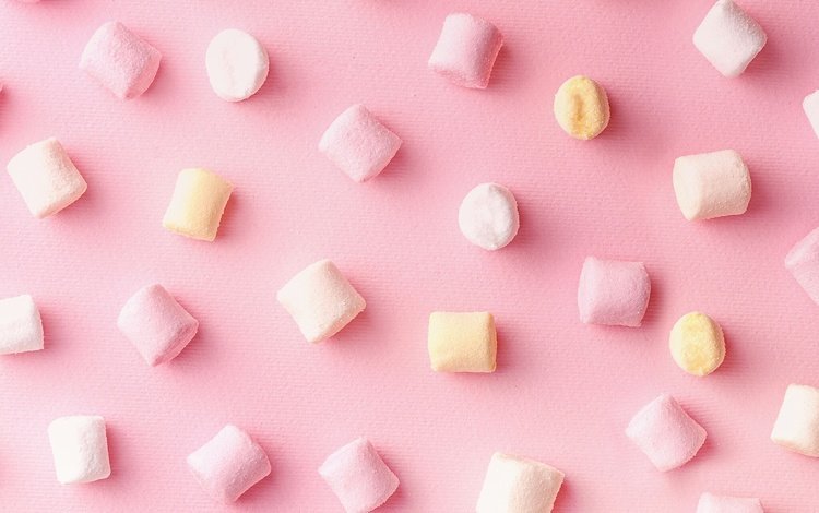 сладкое, розовый фон, зефир, маршмэллоу, sweet, pink background, marshmallows, marshmallow