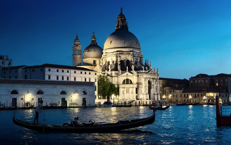 венеция, собор санта-мария делла салюте, venice, the cathedral of santa maria della salute