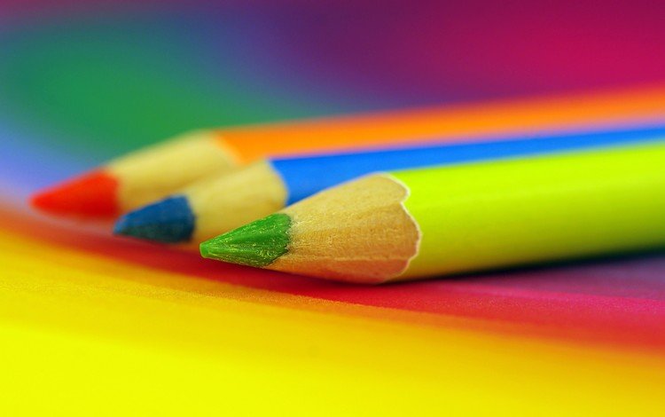 фон, разноцветные, цвет, карандаши, цветные карандаши, background, colorful, color, pencils, colored pencils