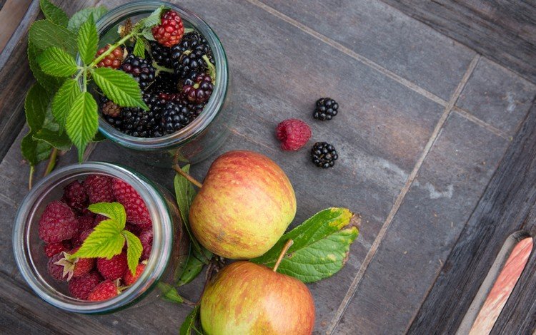 листья, малина, фрукты, яблоки, ягоды, плоды, ежевика, leaves, raspberry, fruit, apples, berries, blackberry
