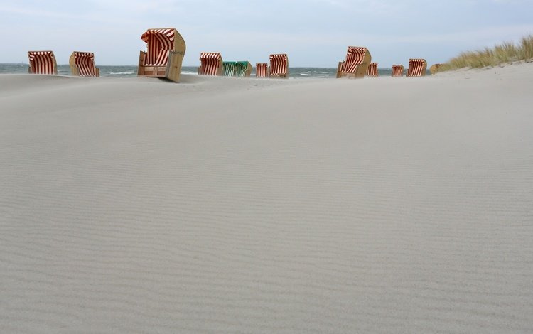 море, песок, пляж, шезлонг, matthias besant, sea, sand, beach, chaise