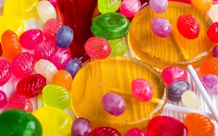 разноцветные, конфеты, сладкое, леденцы, карамель, colorful, candy, sweet, lollipops, caramel