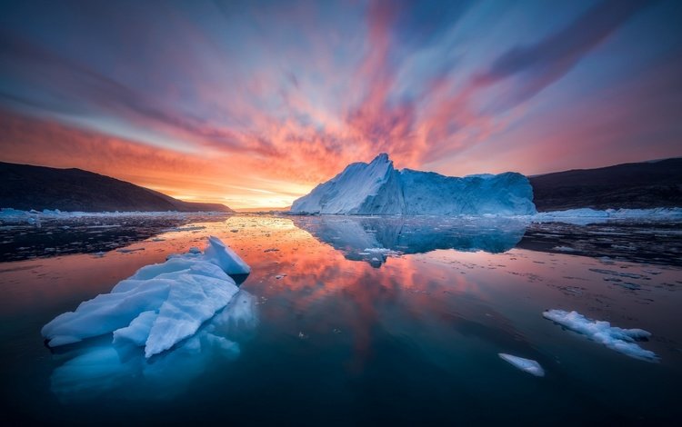 природа, пейзаж, айсберг, льды, арктика, nature, landscape, iceberg, ice, arctic