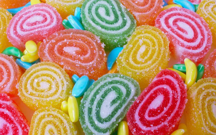 разноцветные, конфеты, сладкое, сахар, мармелад, colorful, candy, sweet, sugar, marmalade