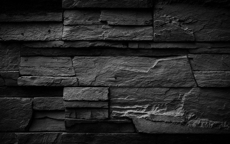 камни, текстура, фон, стена, чёрно-белое, камень, каменная кладка, stones, texture, background, wall, black and white, stone