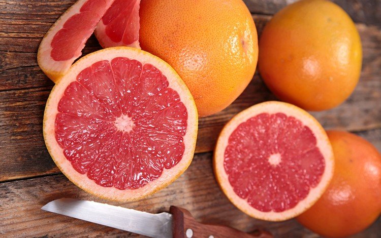 фрукты, нож, цитрусы, грейпфрут, fruit, knife, citrus, grapefruit
