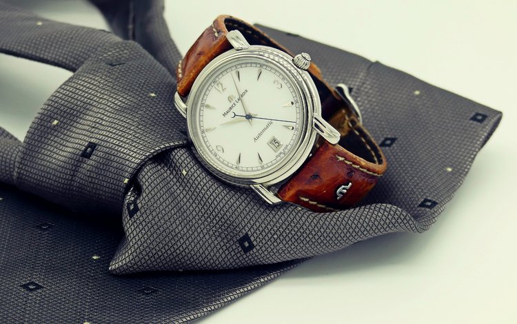 часы, галстук, аксессуары, наручные часы, watch, tie, accessories, wrist watch