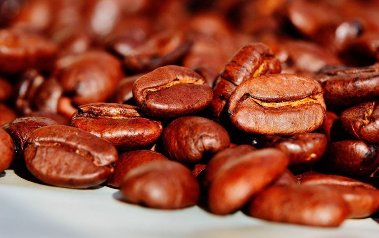 макро, кофе, кофейные зерна, крупным планом, macro, coffee, coffee beans, closeup