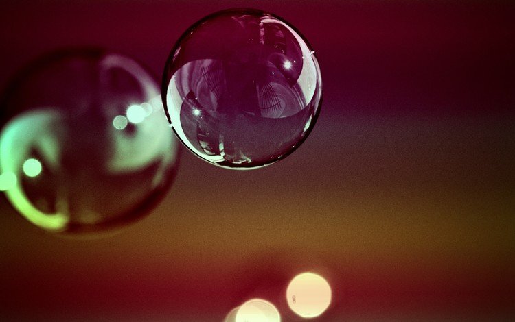 отражение, фон, пузыри, мыльный пузырь, reflection, background, bubbles, bubble