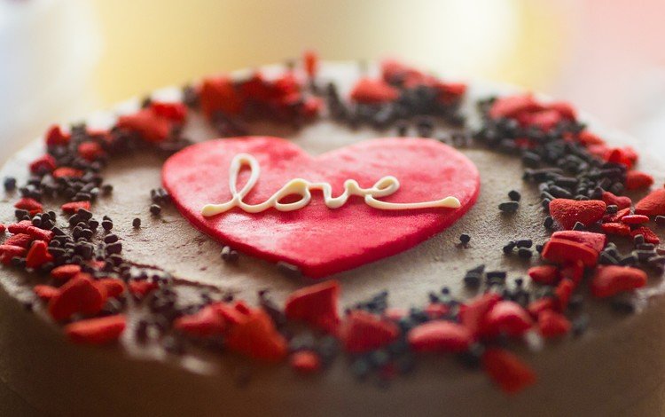 сердечко, сладкое, торт, десерт, влюбленная, heart, sweet, cake, dessert, love
