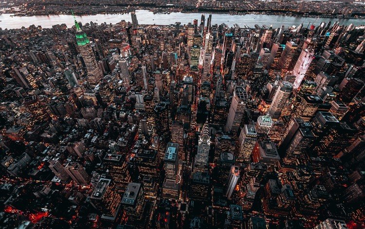 город, дома, сша, здания, высотки, нью йорк, the city, home, usa, building, skyscrapers, new york