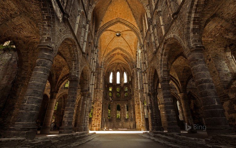 руины, готика, архитектура, монастырь, бельгия, аббатство, виллер, виллер-ла-виль, ruins, gothic, architecture, the monastery, belgium, abbey