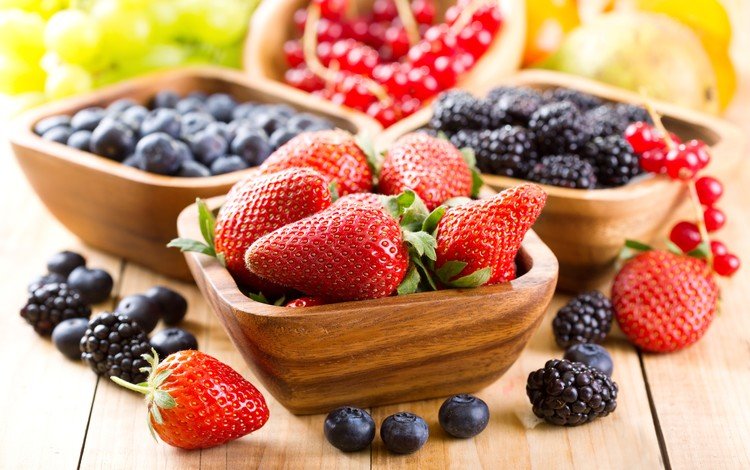 малина, клубника, ягоды, черника, ежевика, смородина, raspberry, strawberry, berries, blueberries, blackberry, currants