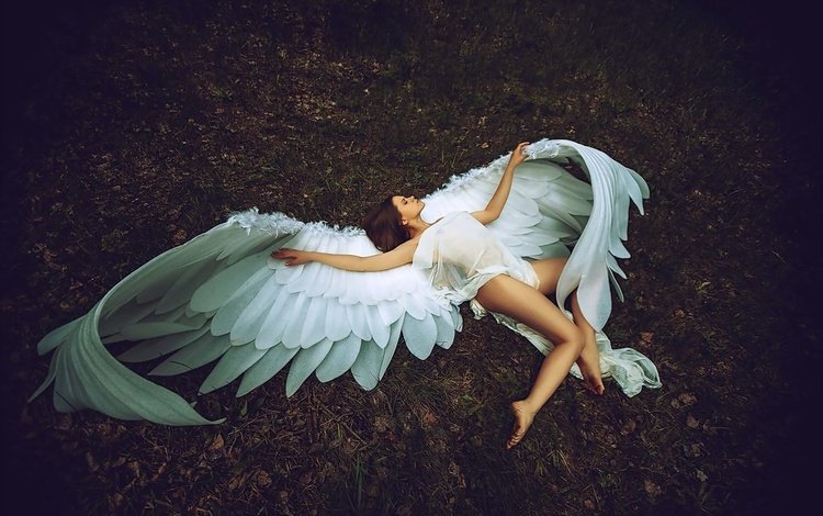девушка, крылья, модель, ангел, ноги, креатив, позирует, леонид мочульский, girl, wings, model, angel, feet, creative, posing, leonid mochulsky