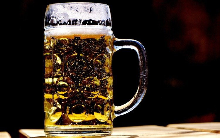 напиток, кружка, черный фон, пиво, алкоголь, drink, mug, black background, beer, alcohol