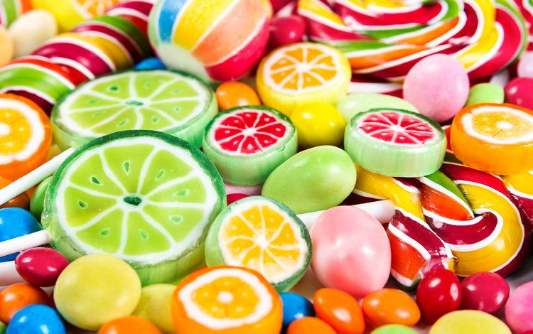 разноцветные, конфеты, сладости, леденцы, colorful, candy, sweets, lollipops