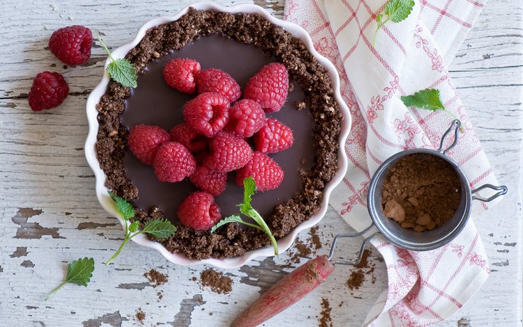 малина, ягоды, шоколад, выпечка, пирог, кекс, raspberry, berries, chocolate, cakes, pie, cupcake