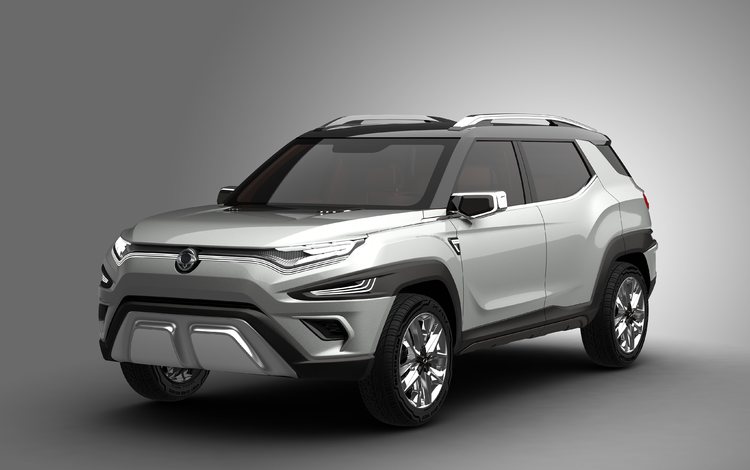 автомобиль, concept, внедорожник, на альпийские, ssangyong xavl, car, suv, alpine