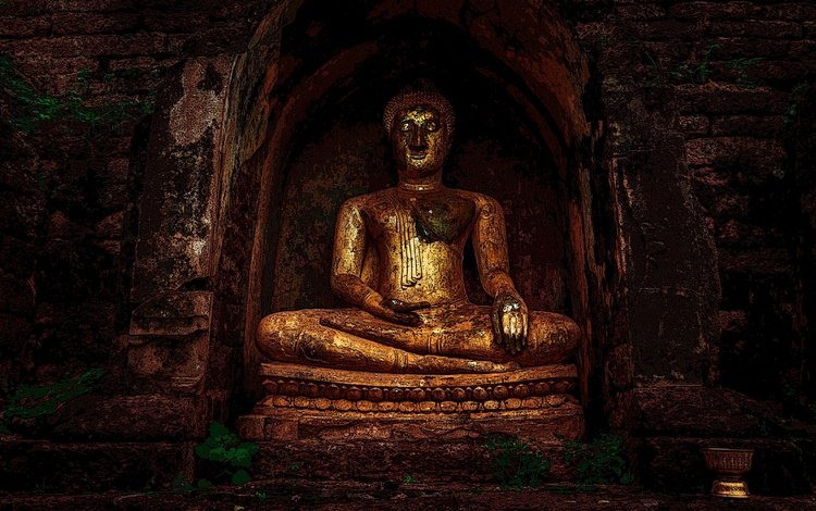 будда, статуя, религия, buddhism, буддизм, buddha, statue, religion