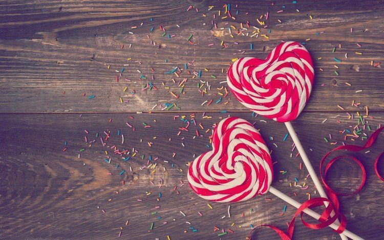 конфеты, любовь, сердечки, леденцы, candy, love, hearts, lollipops