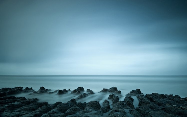 небо, природа, море, горизонт, побережье, италия, лацио, the sky, nature, sea, horizon, coast, italy, lazio