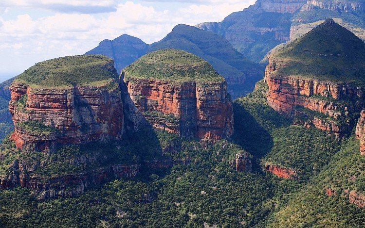 горы, природа, пейзаж, каньон, утес, южная африка, каньон реки блайд, мпумаланга, mountains, nature, landscape, canyon, rock, south africa, the blyde river canyon, mpumalanga