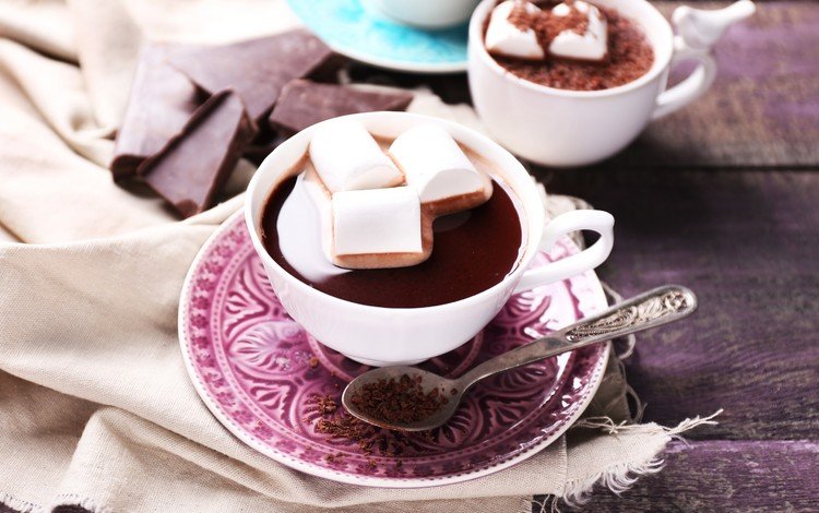 кофе, шоколад, зефир, какао, горячий шоколад, маршмэллоу, coffee, chocolate, marshmallows, cocoa, hot chocolate, marshmallow