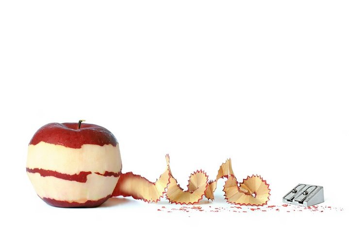 фон, фрукты, яблоко, стружка, кожура, точилка, строгалка, background, fruit, apple, chips, peel, sharpener, strogili