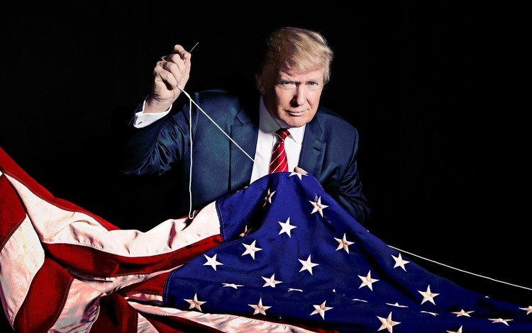 флаг, сша, политика, президент, дональд трамп, flag, usa, policy, president, donald trump