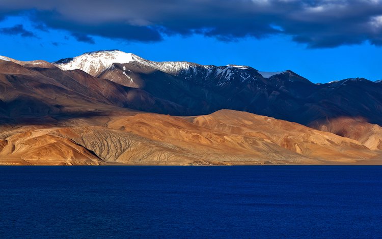 небо, озеро, горы, индия, ладакх, tso moriri, джамму и кашмир, the sky, lake, mountains, india, ladakh, jammu and kashmir
