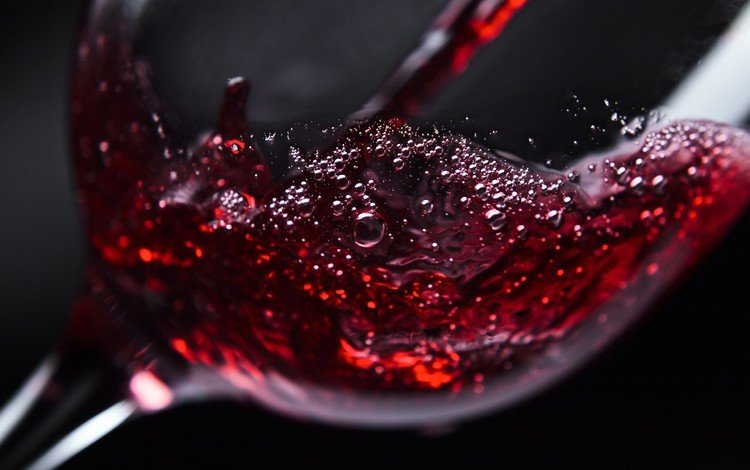 бокал, вино, красное вино, крупным планом, glass, wine, red wine, closeup