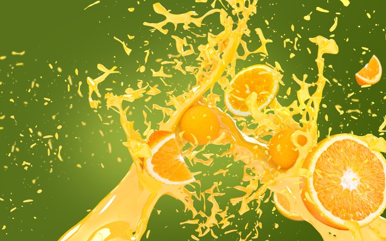 апельсины, брызги, всплеск, сок, oranges, squirt, splash, juice