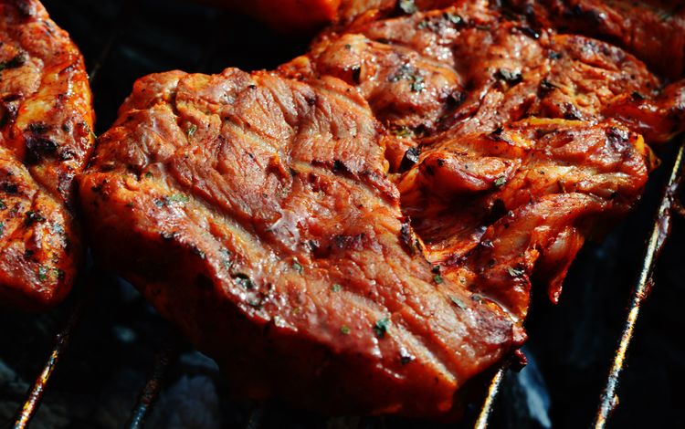 мясо, стейк, мангал, гриль, барбекю, meat, steak, grill, bbq
