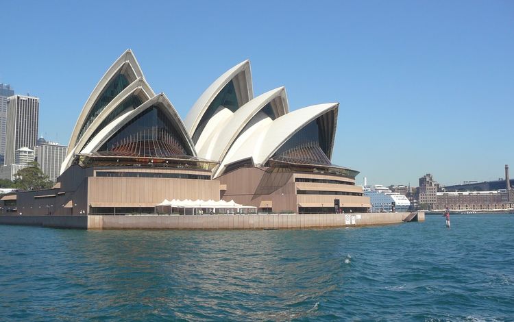 море, город, архитектура, здание, сидней, австралия, оперный театр, sea, the city, architecture, the building, sydney, australia, opera house