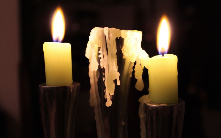 пламя, огонь, темный фон, свеча, подсвечник, свечки, flame, fire, the dark background, candle, candle holder