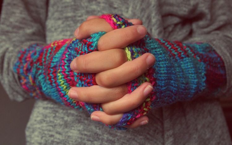 узор, руки, пальцы, вязание, митенки, pattern, hands, fingers, knitting, mitts