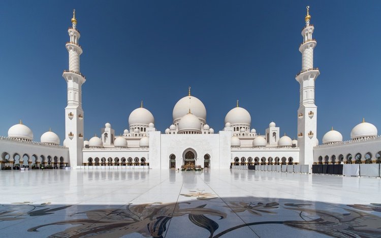 архитектура, мечеть, оаэ, абу-даби, мечеть шейха зайда, architecture, mosque, uae, abu dhabi, the sheikh zayed grand mosque