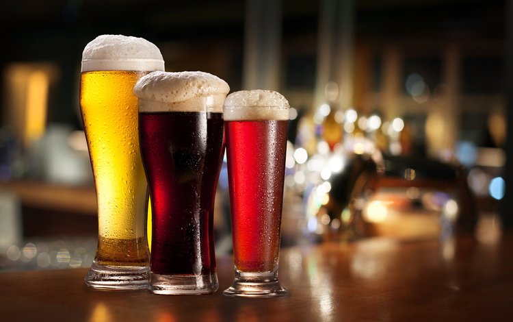 напиток, стаканы, пиво, drink, glasses, beer